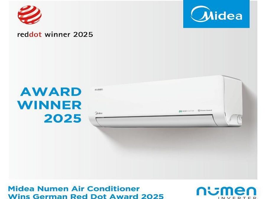 ออกแบบเฉพาะสำหรับเอเชียตะวันออกเฉียงใต้ ได้รับเกียรติจากรางวัล German Red Dot Award เครื่องปรับอากาศ Midea Numen นำเสนอการออกแบบที่เป็นนวัตกรรม